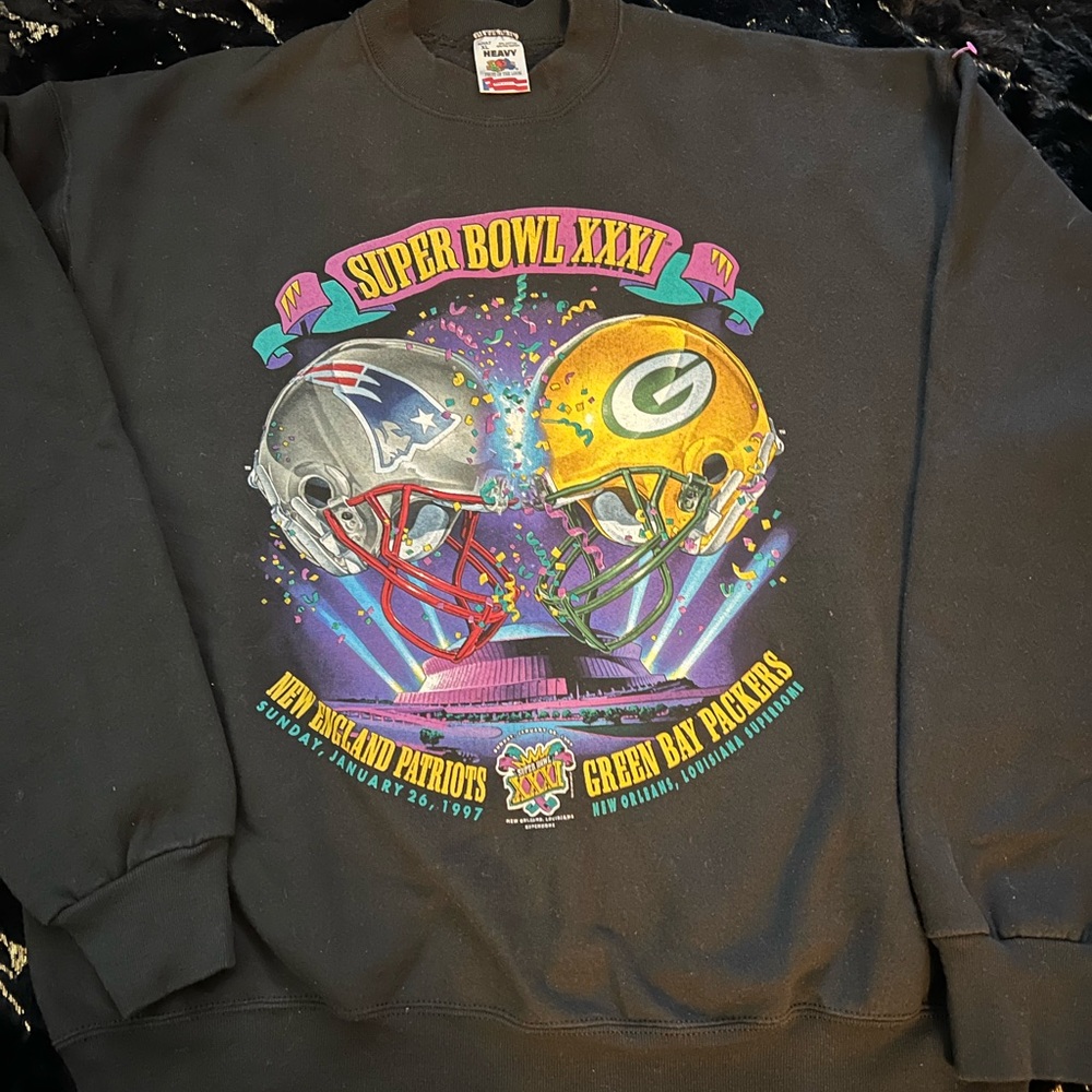 Super Bowl XXXI Sweatshirt Vintage